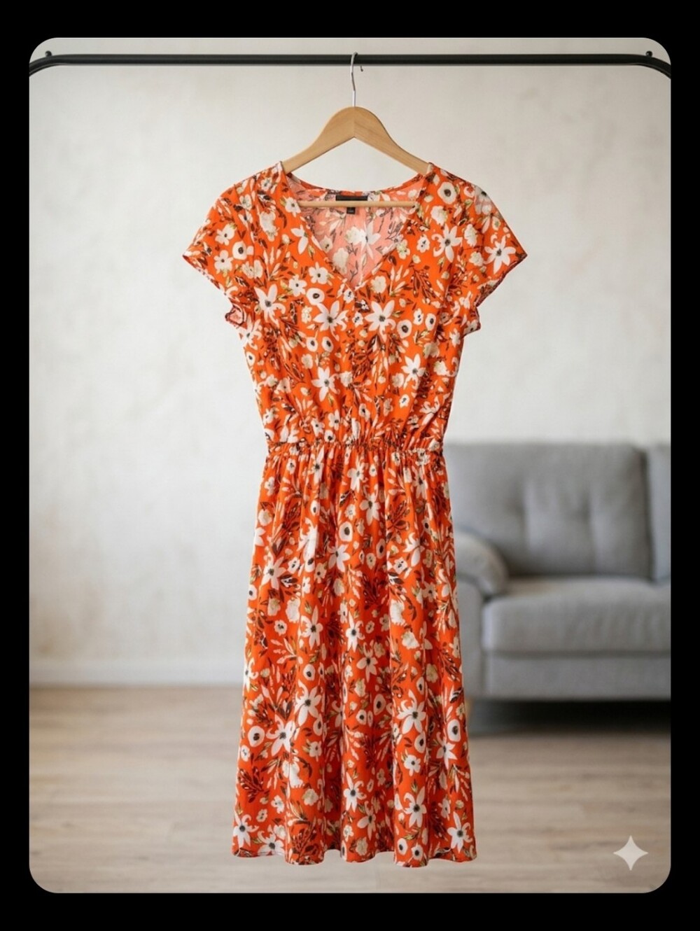 La La Muse Midi Dress, EUC - Picture 2 of 2
